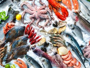 Intoxication alimentaire : attention aux fruits de mer, crustacés et poissons.